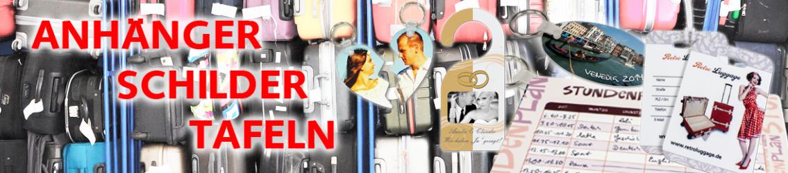 Anhänger und Schilder