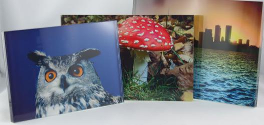 Fotos hinter Acrylglas
