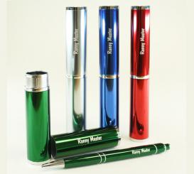 Kugelschreiber Gelano mit Etui und individueller Namensgravur 