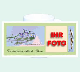 Fototasse Blume unter Blumen 
