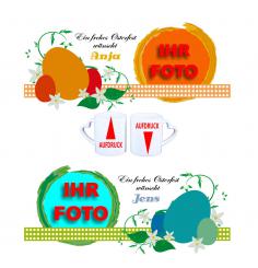 Partnertasse Bordüre 