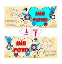 Partnertasse Broken heart 