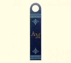 Lesezeichen Design C - blau blau