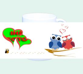 Fototasse Charming Owls 