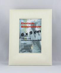 Einsteckbilderrahmen 6 x 9 cm 