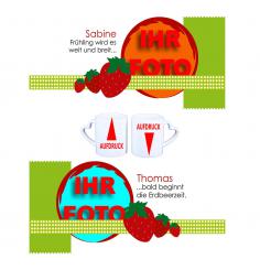Partnertasse Erdbeerzeit 