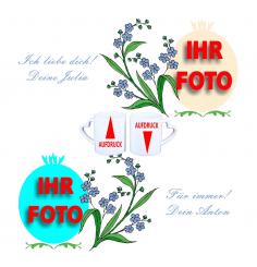 Partnertasse Für immer 