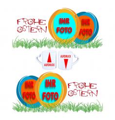 Partnertasse Frohe Ostern 