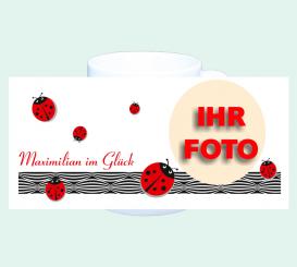 Fototasse Glückskäfer 