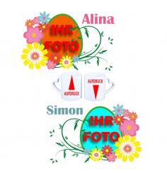 Partnertasse Happy Flower 