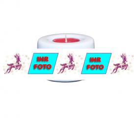 Teelichthalter Hirschsprung 