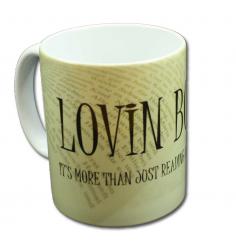 Fototasse Lovin Books 