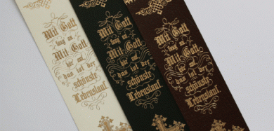 "Mit Gott fang an..." 