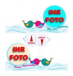 Partnertasse Kissing Fish 