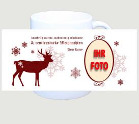 Fototasse Dein Hirsch 