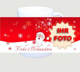 Fototasse Festliche Sternennacht 