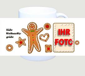 Fototasse Gingerbread 