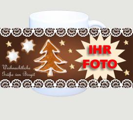 Fototasse Knusperhäuschen 