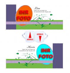 Partnertasse Ostern hier und da 