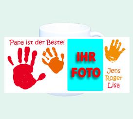 Fototasse Papa zum Anfassen 