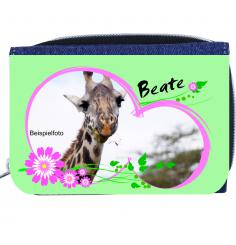 Textil-Geldbörse Jeans Motiv Soft 