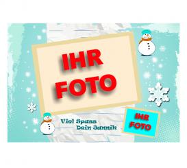 Puzzle Spass im Schnee 