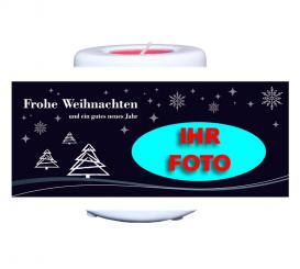 Teelichthalter Stille Nacht 