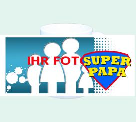 Fototasse Super Papa 