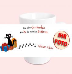 Fototasse Meine Mietze 