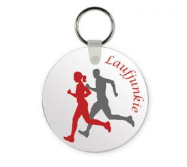 Kunststoff-Schlüsselanhänger rund 