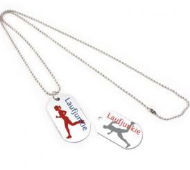 ID-Tag im Army-Style - WEISS 